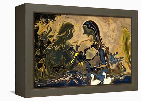 Lady Lovers-Rabi Khan-Framed Stretched Canvas