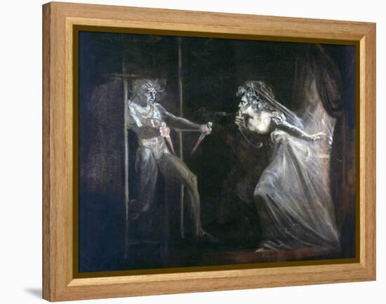 Lady Macbeth Seizing the Daggers, Exhibited 1812-Henry Fuseli-Framed Premier Image Canvas