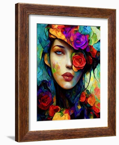 Lady Marmalade, C.2022 (Digital Art)-Blake Munch-Framed Giclee Print