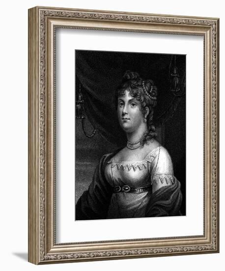 Lady Mary Arundell-Robert Jones-Framed Art Print