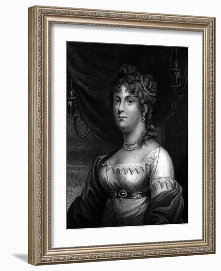 Lady Mary Arundell-Robert Jones-Framed Art Print