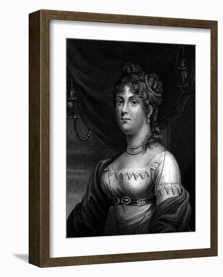 Lady Mary Arundell-Robert Jones-Framed Art Print