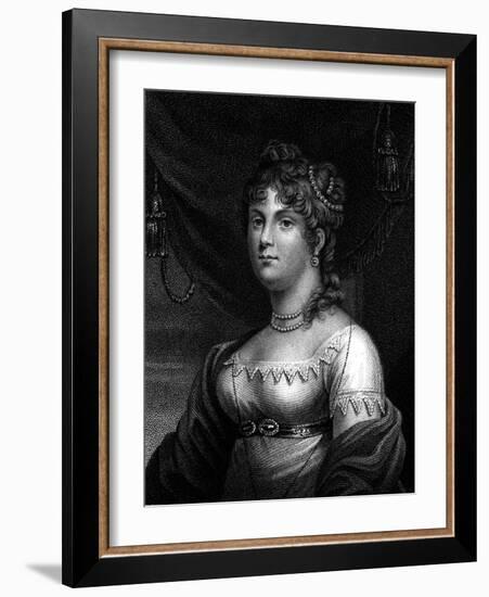 Lady Mary Arundell-Robert Jones-Framed Art Print