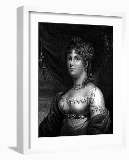 Lady Mary Arundell-Robert Jones-Framed Art Print