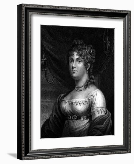 Lady Mary Arundell-Robert Jones-Framed Art Print