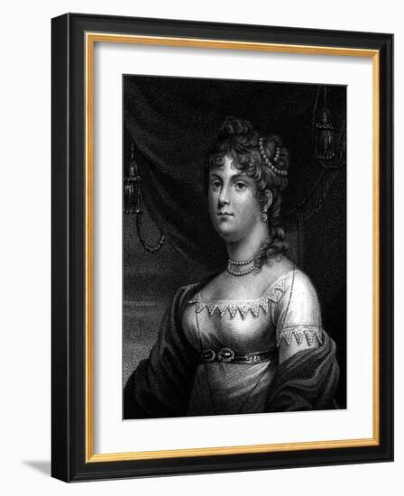 Lady Mary Arundell-Robert Jones-Framed Art Print