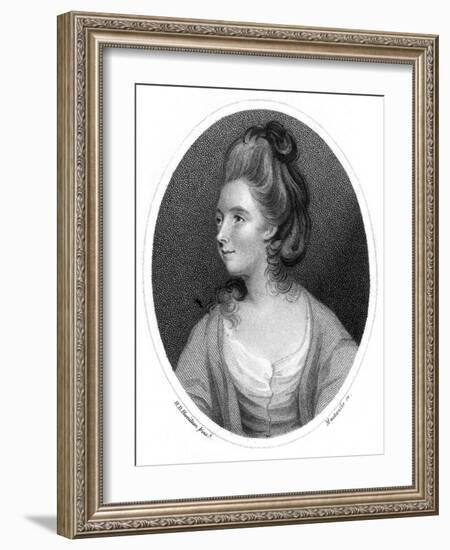 Lady Mary de Crespigny-H D Hamilton-Framed Art Print