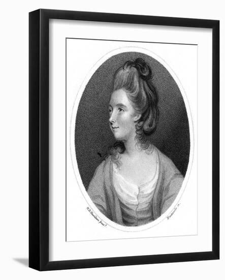 Lady Mary de Crespigny-H D Hamilton-Framed Art Print