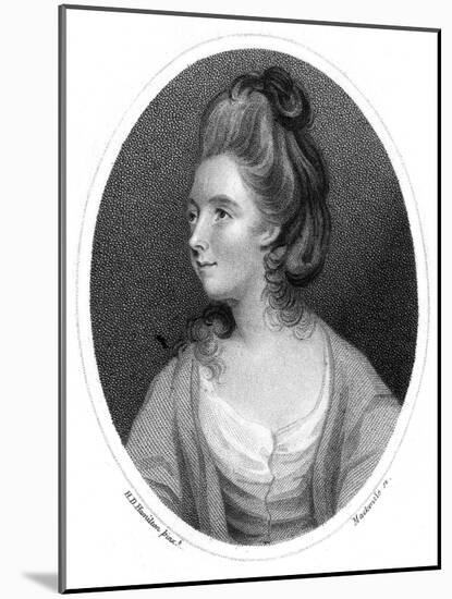 Lady Mary de Crespigny-H D Hamilton-Mounted Art Print