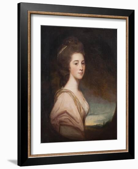 Lady Mary Drummond, 1781-George Romney-Framed Giclee Print