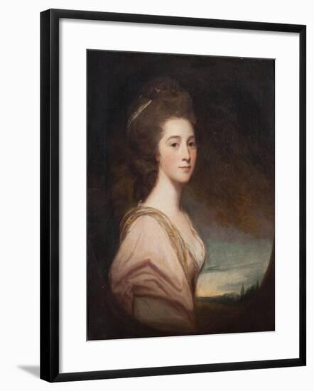 Lady Mary Drummond, 1781-George Romney-Framed Giclee Print