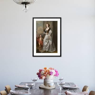 Lady Mary Villiers, Later Duchess of Richmond and Lennox , with Charles  Hamilton, Lord Arran, 1637' Photographic Print - Anthony van Dyck | Art.com