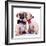 Lady Mops Puppy Whispering Something Or Kissing Its Gentleman Partner While Seated-Viorel Sima-Framed Photographic Print