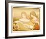 Lady Musicians-Alphonse Mucha-Framed Giclee Print