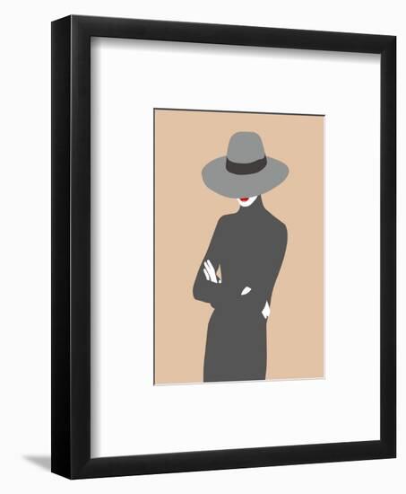 Lady No. 5-Sean Salvadori-Framed Art Print