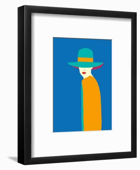 Lady No. 7-Sean Salvadori-Framed Art Print