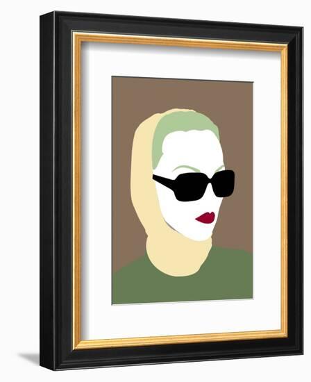 Lady No. 9-Sean Salvadori-Framed Art Print