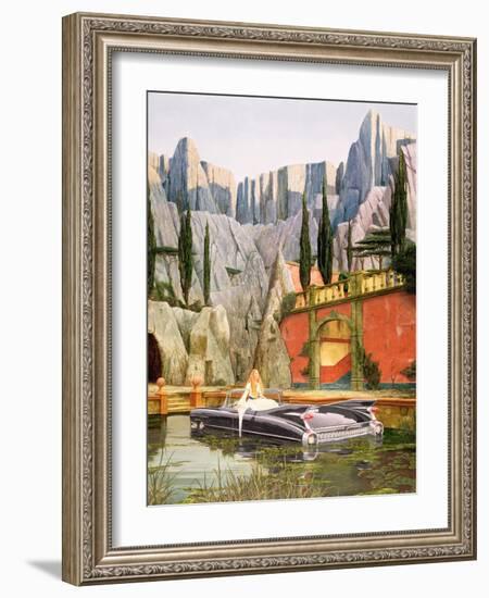 Lady of Detroit, 1992-Trevor Neal-Framed Giclee Print