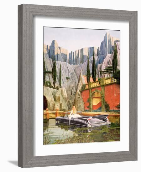 Lady of Detroit, 1992-Trevor Neal-Framed Giclee Print