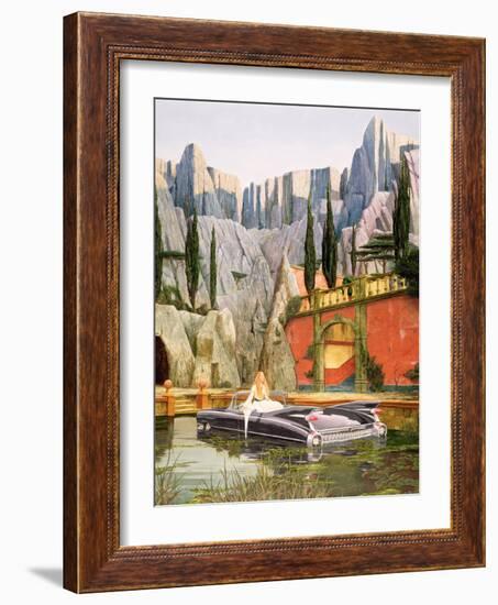 Lady of Detroit, 1992-Trevor Neal-Framed Giclee Print