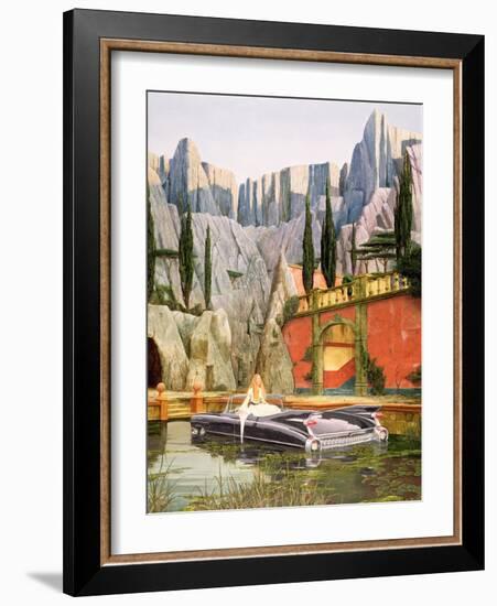 Lady of Detroit, 1992-Trevor Neal-Framed Giclee Print