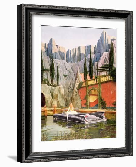 Lady of Detroit, 1992-Trevor Neal-Framed Giclee Print