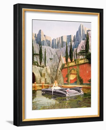 Lady of Detroit, 1992-Trevor Neal-Framed Giclee Print