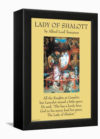 Lady of Shalott-null-Framed Stretched Canvas