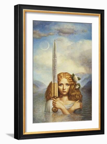 Lady of the Lake-Dan Craig-Framed Giclee Print