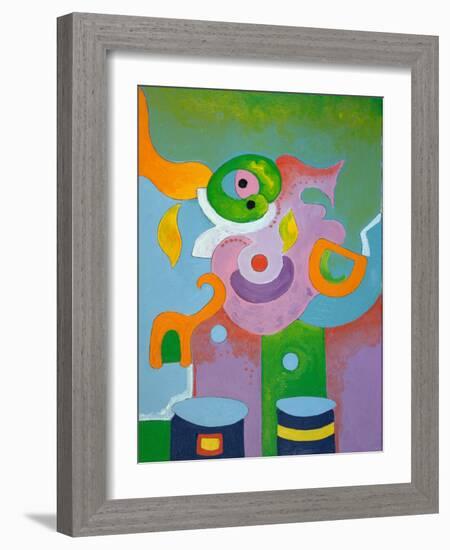 Lady Paediatrician as Seen by the Child, 2009-Jan Groneberg-Framed Giclee Print