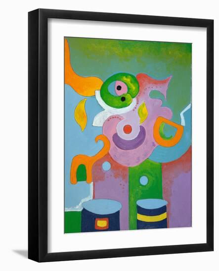 Lady Paediatrician as Seen by the Child, 2009-Jan Groneberg-Framed Giclee Print