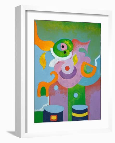 Lady Paediatrician as Seen by the Child, 2009-Jan Groneberg-Framed Giclee Print