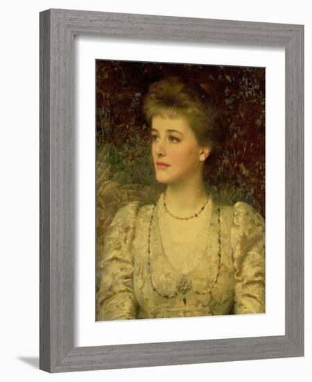 Lady Palmer-Frank Bernard Dicksee-Framed Giclee Print