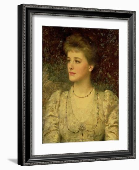 Lady Palmer-Frank Bernard Dicksee-Framed Giclee Print