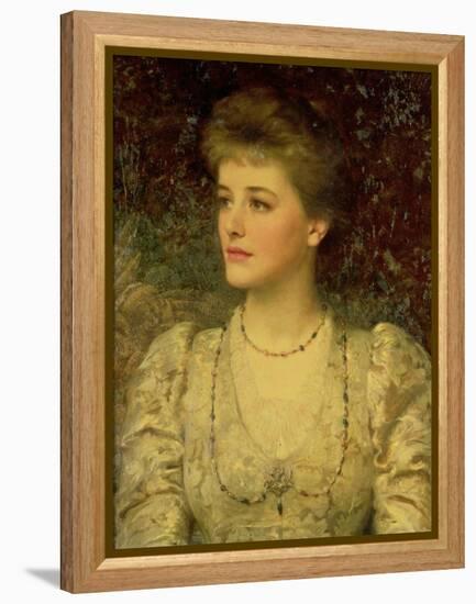 Lady Palmer-Frank Bernard Dicksee-Framed Premier Image Canvas