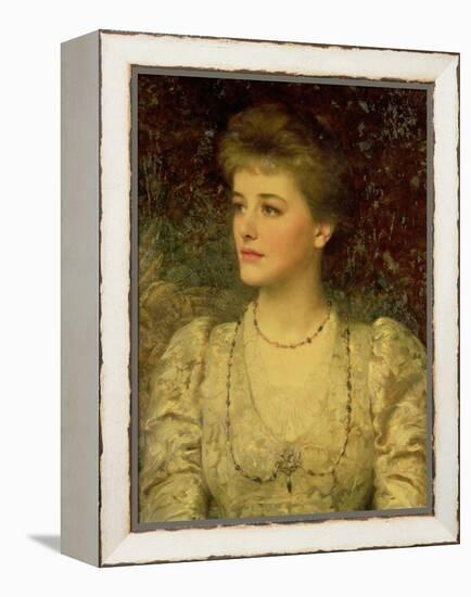 Lady Palmer-Frank Bernard Dicksee-Framed Premier Image Canvas