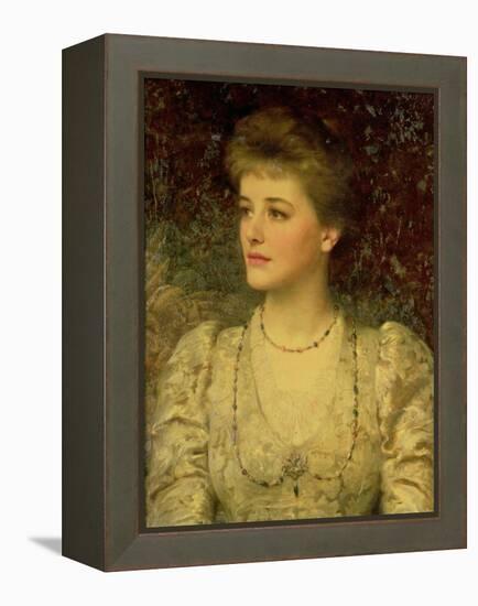 Lady Palmer-Frank Bernard Dicksee-Framed Premier Image Canvas