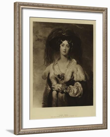 Lady Peel-Thomas Lawrence-Framed Giclee Print