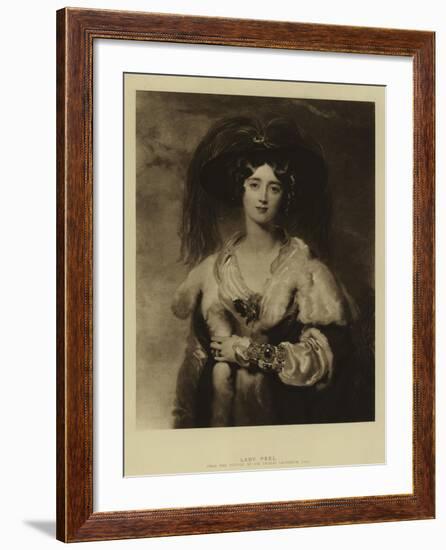 Lady Peel-Thomas Lawrence-Framed Giclee Print