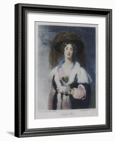 Lady Peel-Thomas Lawrence-Framed Giclee Print