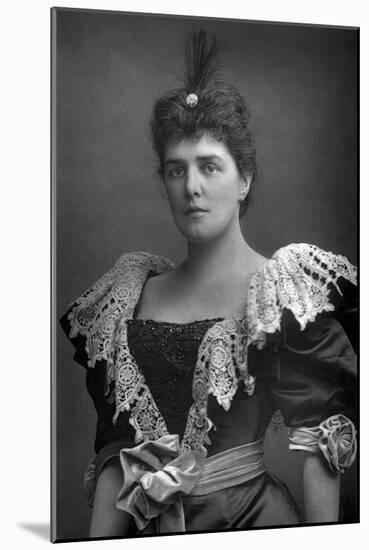 Lady Randolph Churchill (1854-192), American Society Beauty, 1893-W&d Downey-Mounted Photographic Print