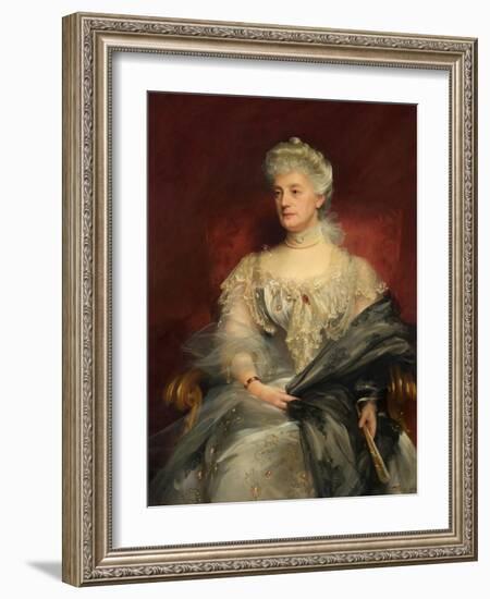 Lady Royds, 1908-Sir Samuel Luke Fildes-Framed Giclee Print