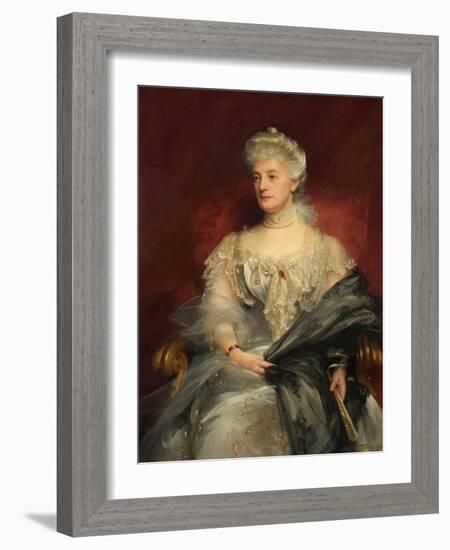 Lady Royds, 1908-Sir Samuel Luke Fildes-Framed Giclee Print