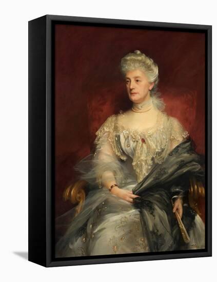 Lady Royds, 1908-Sir Samuel Luke Fildes-Framed Premier Image Canvas