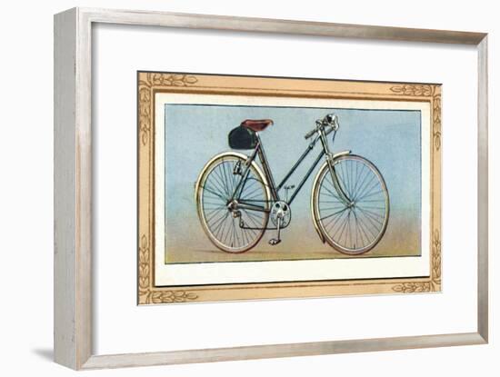 'Lady's Bicycle (3 Speed Gear and Dynamo Lighting)', 1939-Unknown-Framed Giclee Print