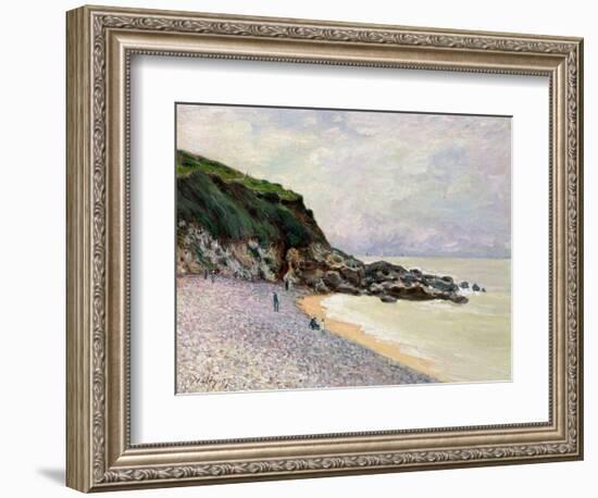 Lady's Cove, Hastings, 1897 (Oil on Canvas)-Alfred Sisley-Framed Giclee Print