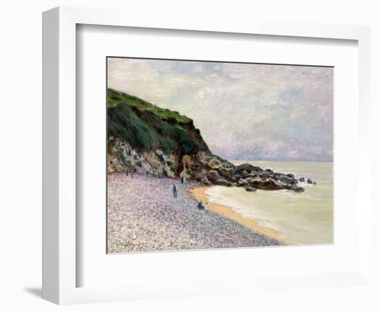 Lady's Cove, Hastings, 1897 (Oil on Canvas)-Alfred Sisley-Framed Giclee Print