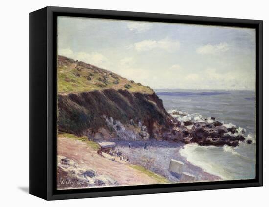 Lady's Cove, Langland Bay, 1897-Alfred Sisley-Framed Premier Image Canvas