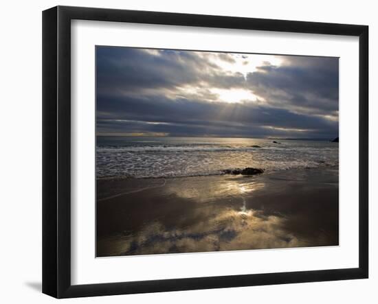 Lady's Cove, the Copper Coast, County Waterford, Ireland-null-Framed Photographic Print