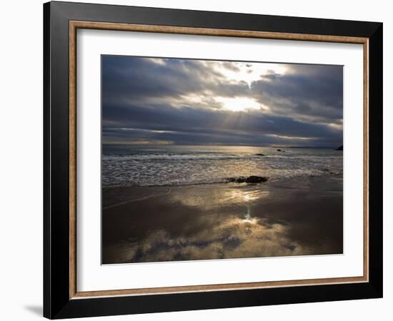 Lady's Cove, the Copper Coast, County Waterford, Ireland-null-Framed Photographic Print